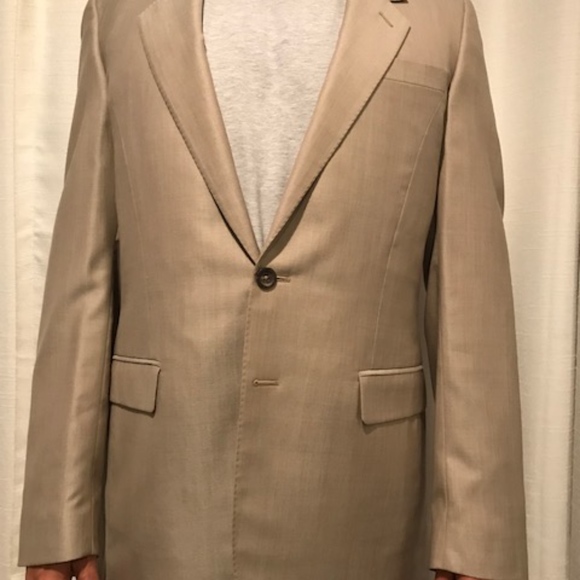 MAISON MARTIN MARGIELA CREAM MENS SUIT SIZE 48R - Picture 3 of 8